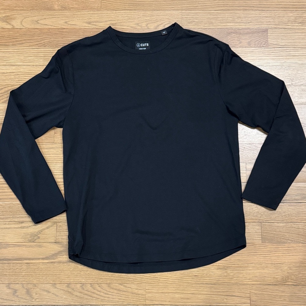 Men's Black Long Sleeve Shirt